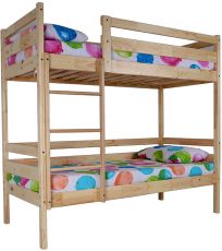 Двоярусне ліжко SportBaby Babyson 3 лакове 80x190см